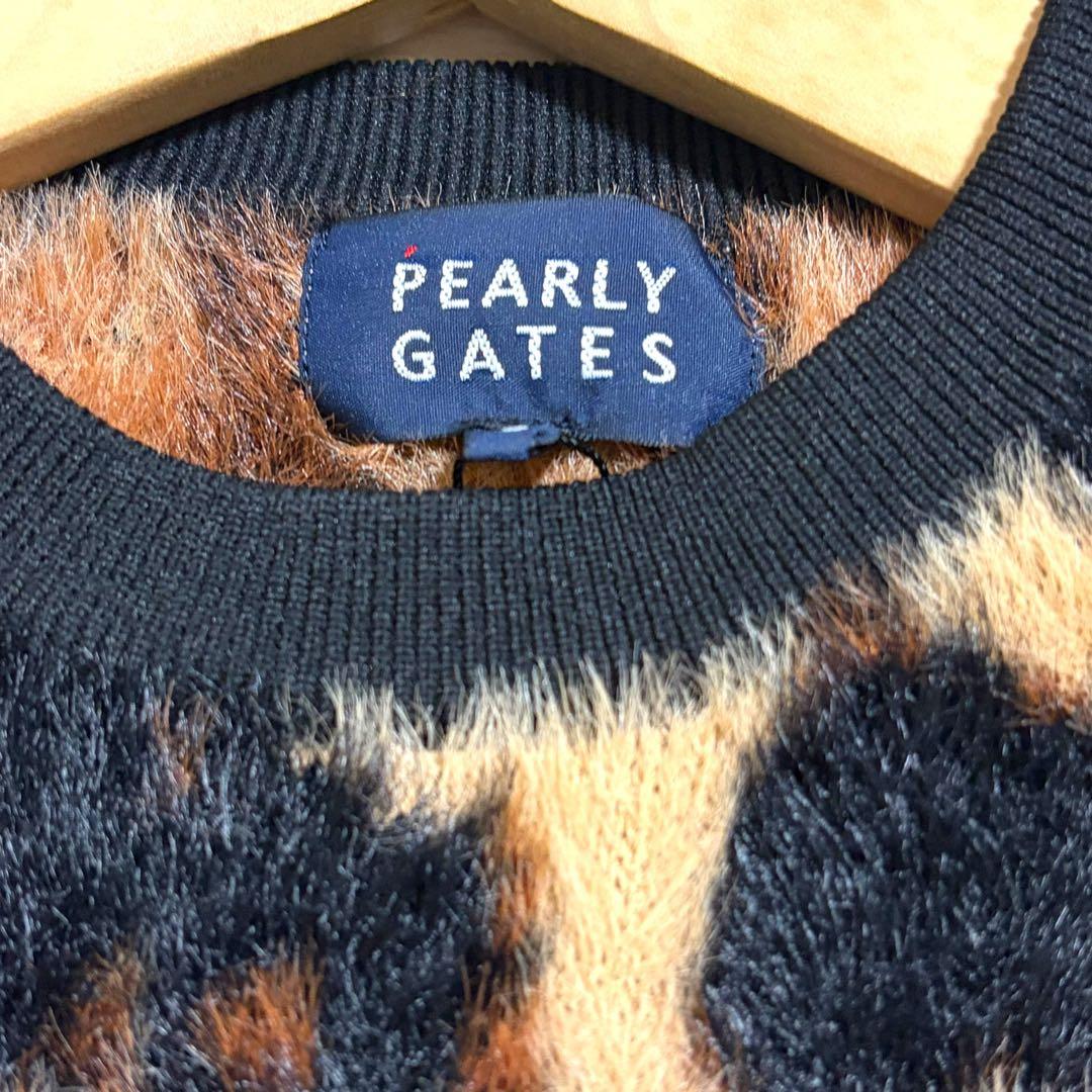 PEARLY GATES パーリーゲイツ モヘア調 プルオーバー　ニット