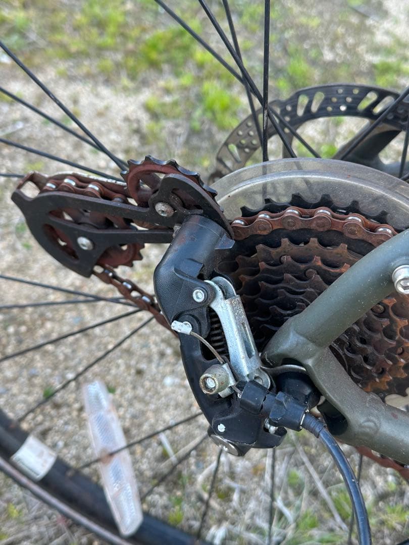 引き取り限定！MudduyFox ARAYA クロスバイク 6061-T6