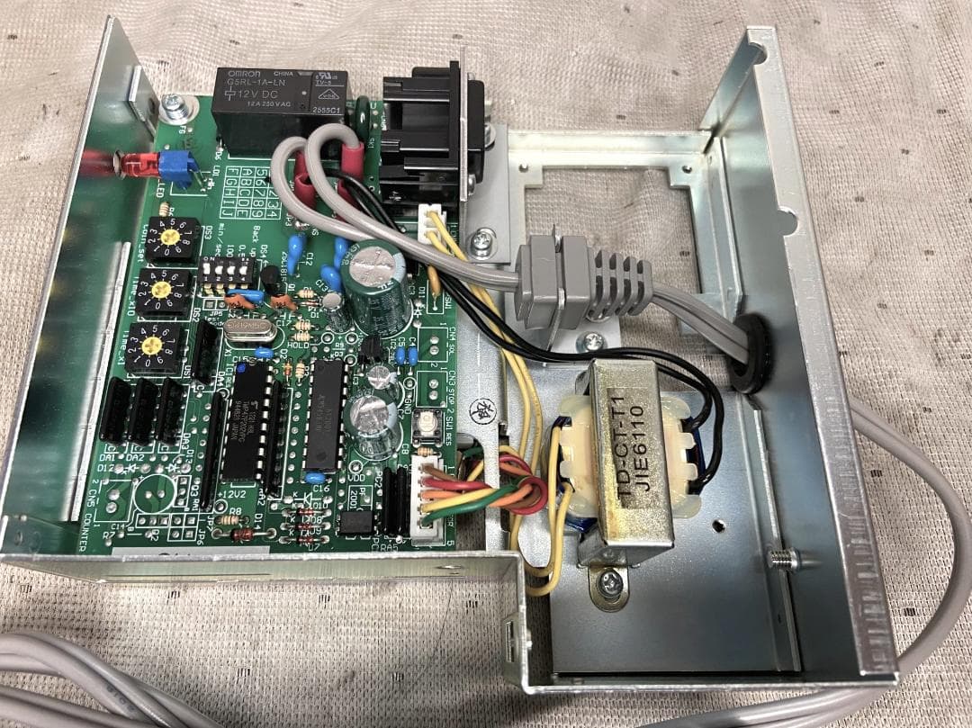 美品■東亜電子工業　タイマー　TD-S2-100　100円硬貨■動確認済②