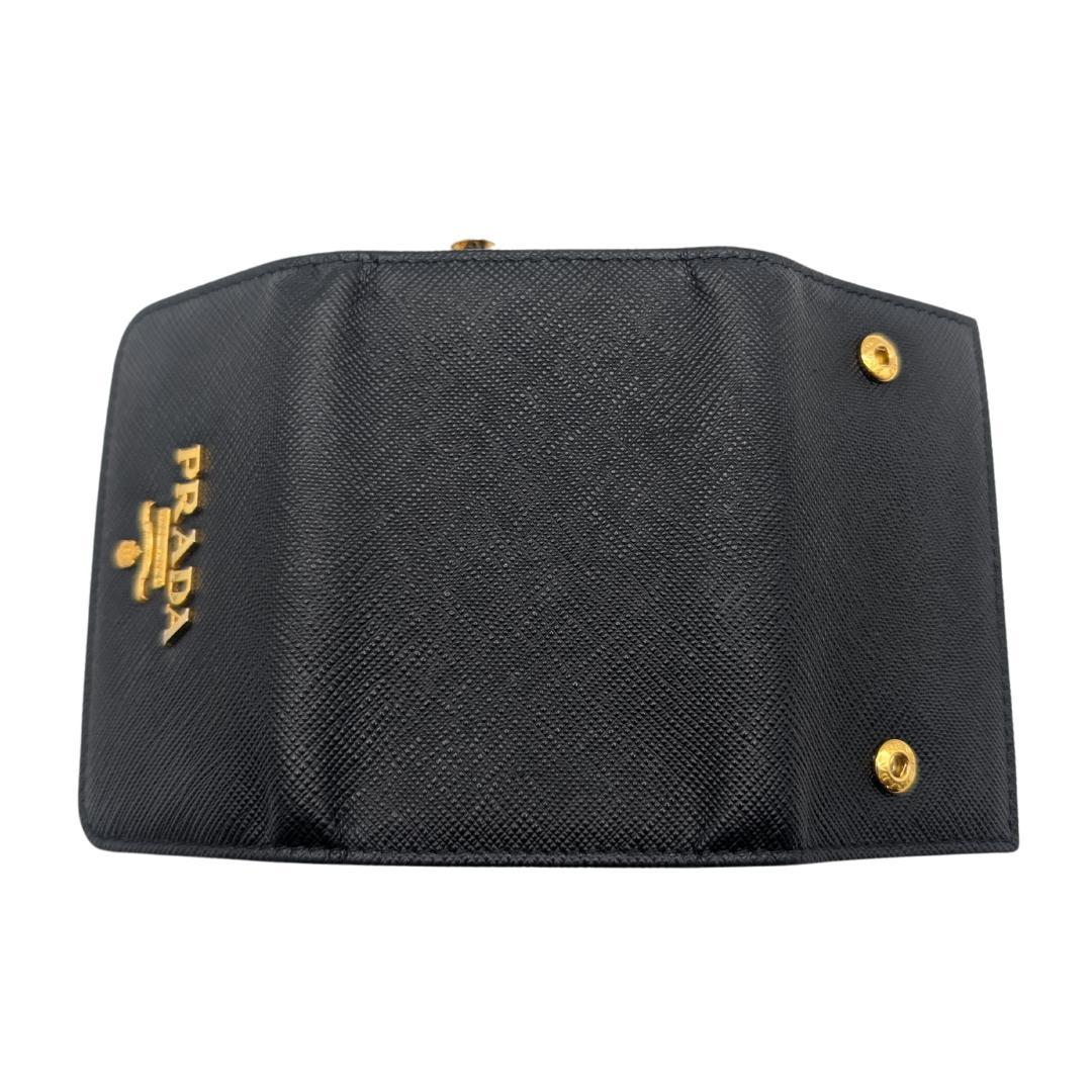 〈美品〉PRADA プラダ キーケース サフィアーノ キーホルダー