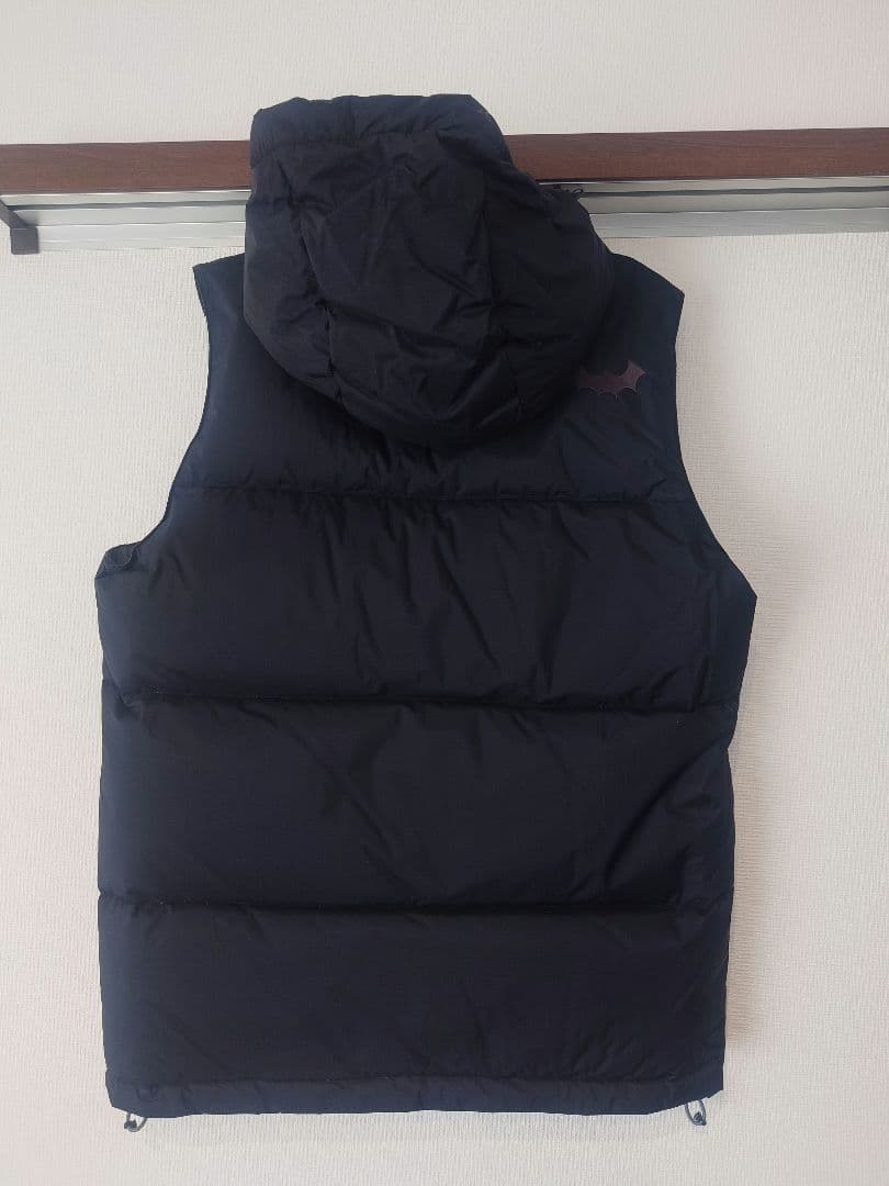 BackChannel フード付きダウンベスト L