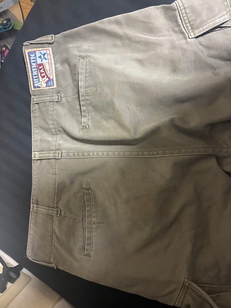 90s Real Skateboards カーゴパンツUSA製ビンテージ　リアル