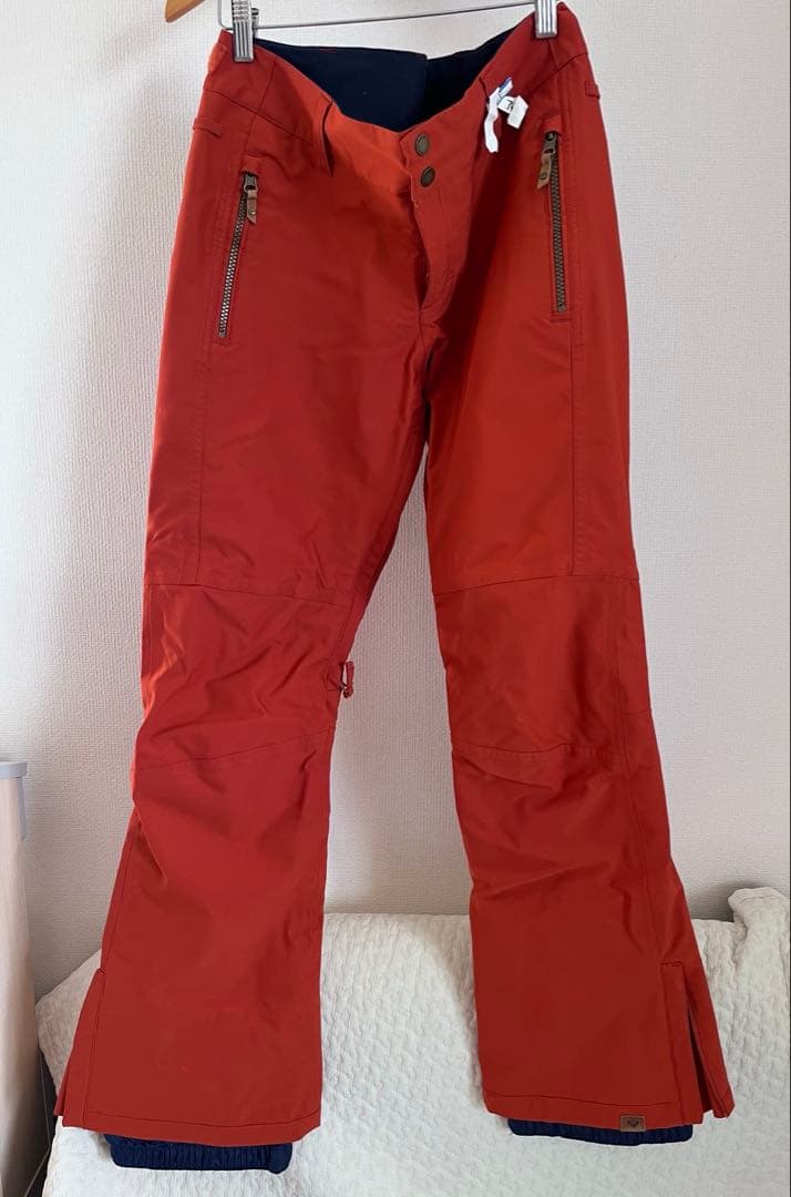 ROXY ネイビー 花柄 スノーボードウェア　2点セット