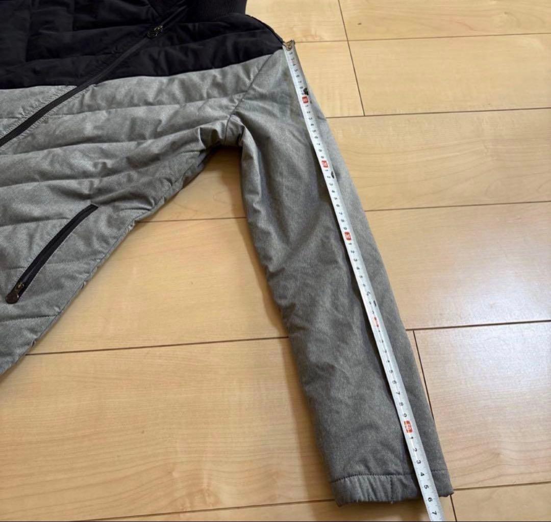 デサント　DESCENTE ゴルフ　中綿　ダウン90% ジャケット　M グレー黒