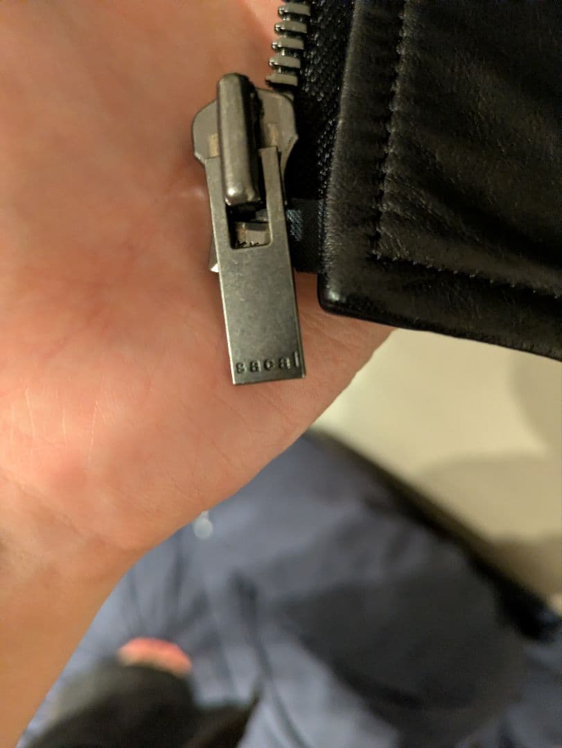 sacai レザーライダース ジャケット サカイ