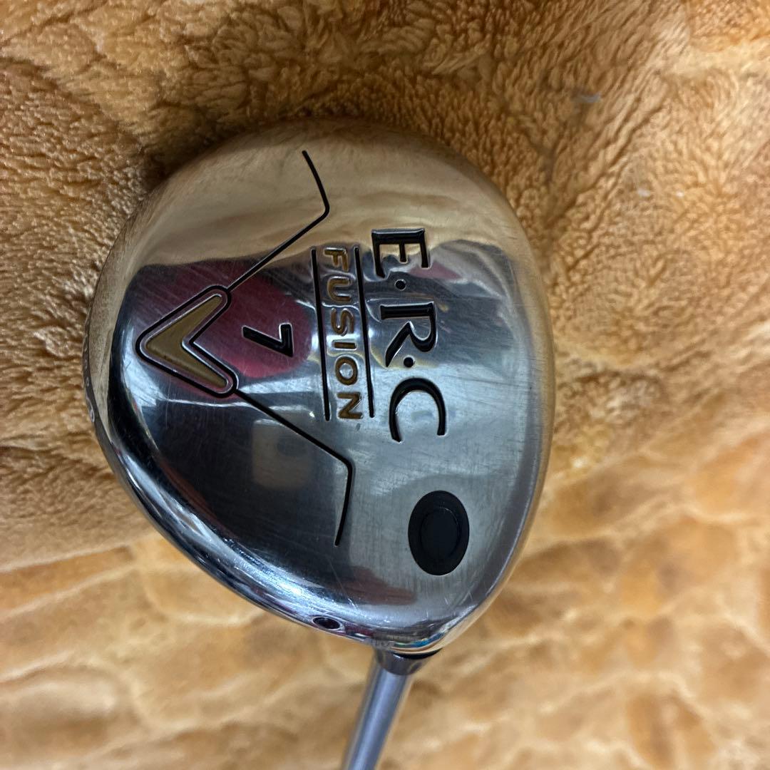 E.R.C. Fusion 10° Rドライバー ＆7ｗSR＆7i Sセット！