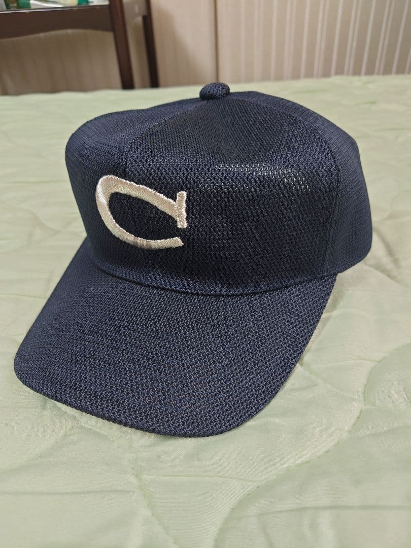 新品未使用　中京大中京　野球部帽子　ネイビー C刺繍　貴重品