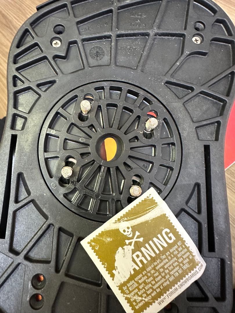 スノーボード Fanatic 143cmビンディング Forum S/Mセット