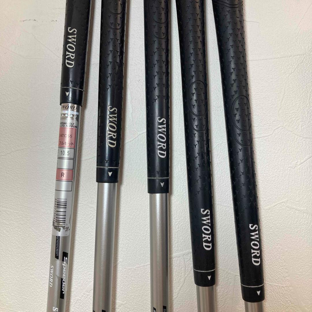 KATANA GOLF　SWORD ATC55　12点クラブセット　スウォード