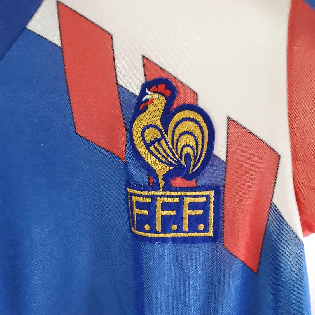 90s アディダス　adidas フランス代表 ウェア青 サッカー ユニフォーム