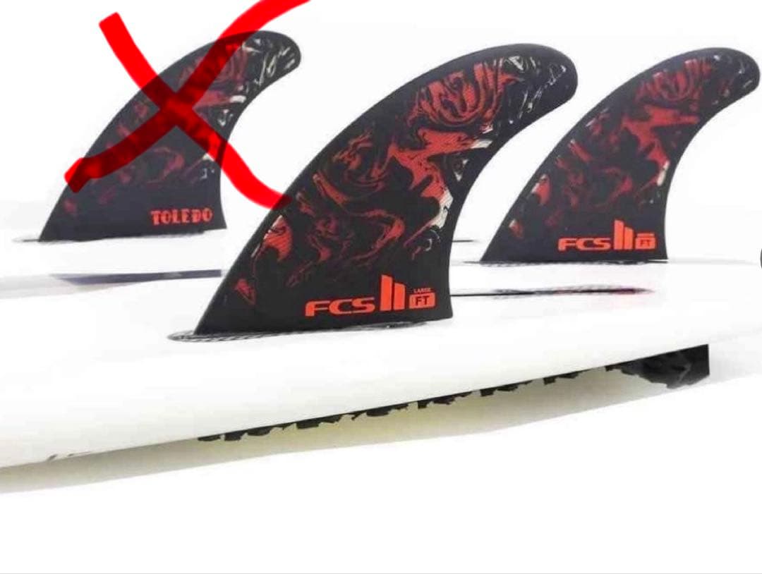 FCS 2 フィリペ トレド Mサイズ センター・レフトフィンのみ