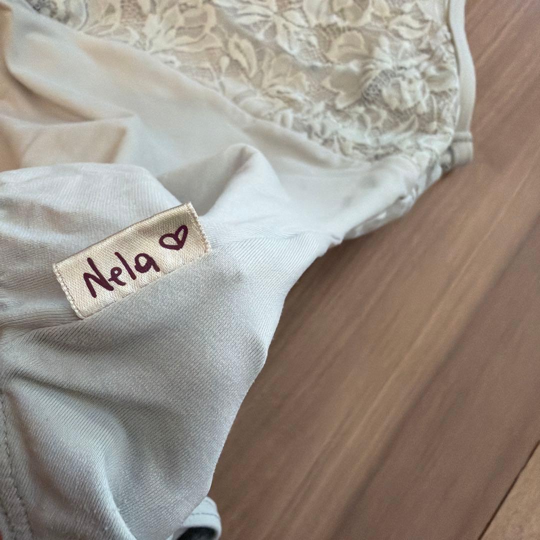 【Nelaライン】ジュニア　ハイネック レオタード