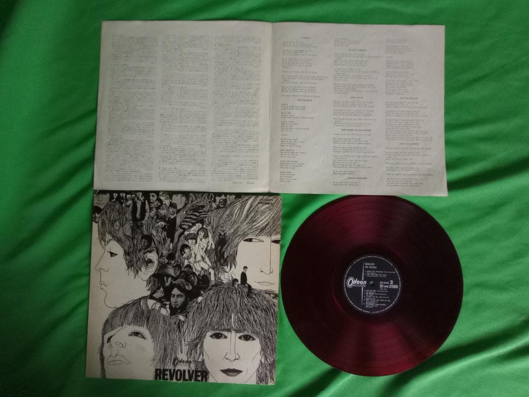 ビートルズ　LPレコード4枚