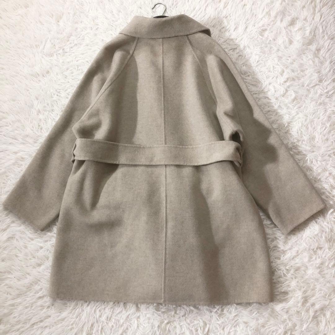 美品 イエナ MANTECO PUREダブルフェイスショートコート