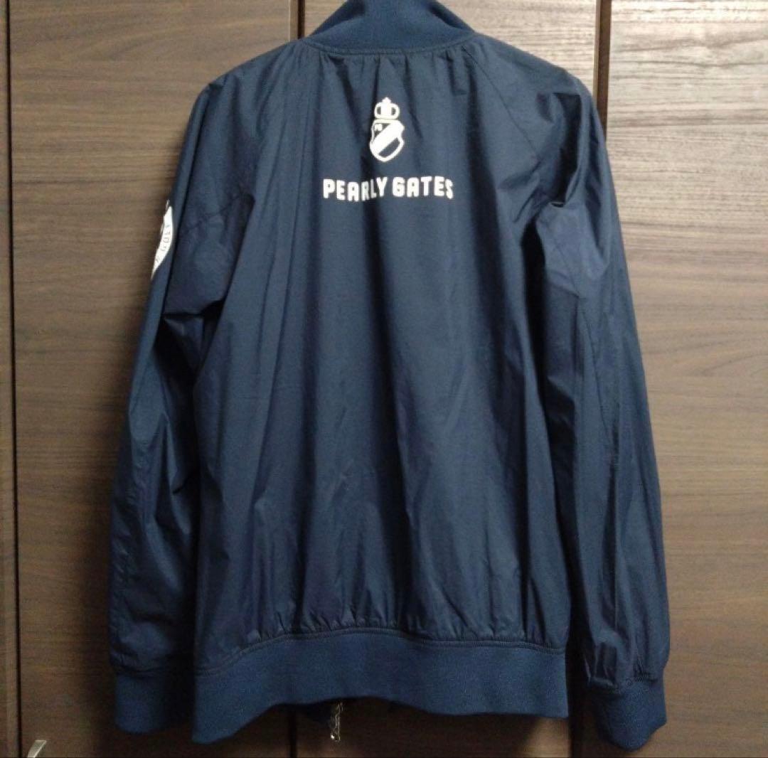 【美品】パーリーゲイツ スニード ブルゾン 防風蓄熱 ネイビー