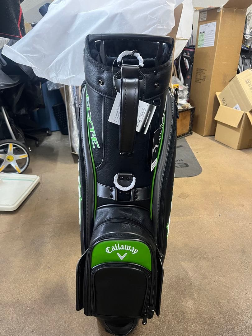 Callaway Elyte キャディバッグ 新品　黒/緑