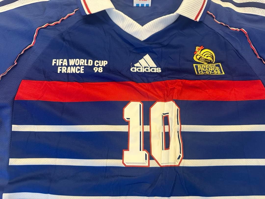 adidas フランス代表 1998年ワールドカップ シャツ　ジダン