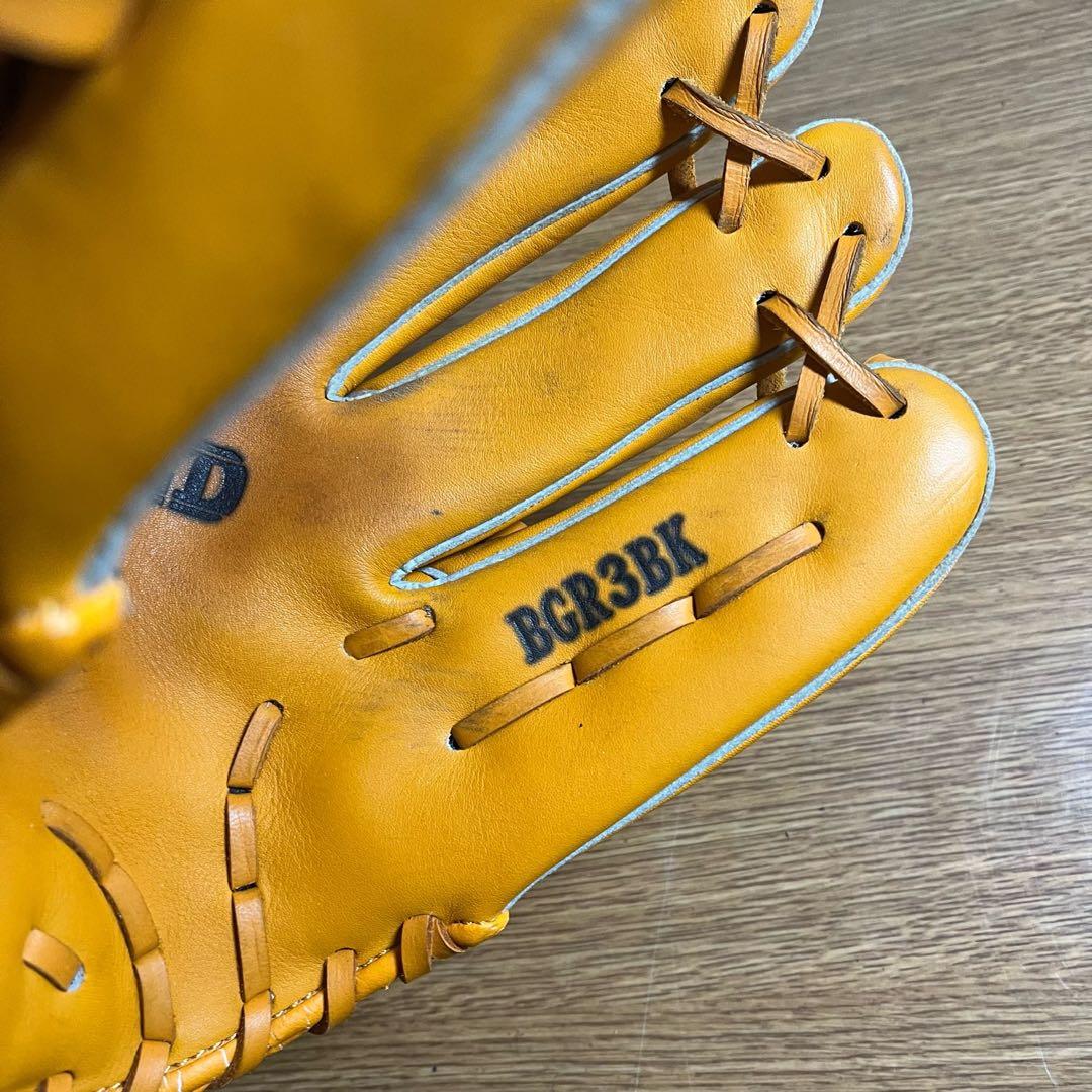 アシックス WINDEED BRG23K 軟式グローブ オレンジ 美品