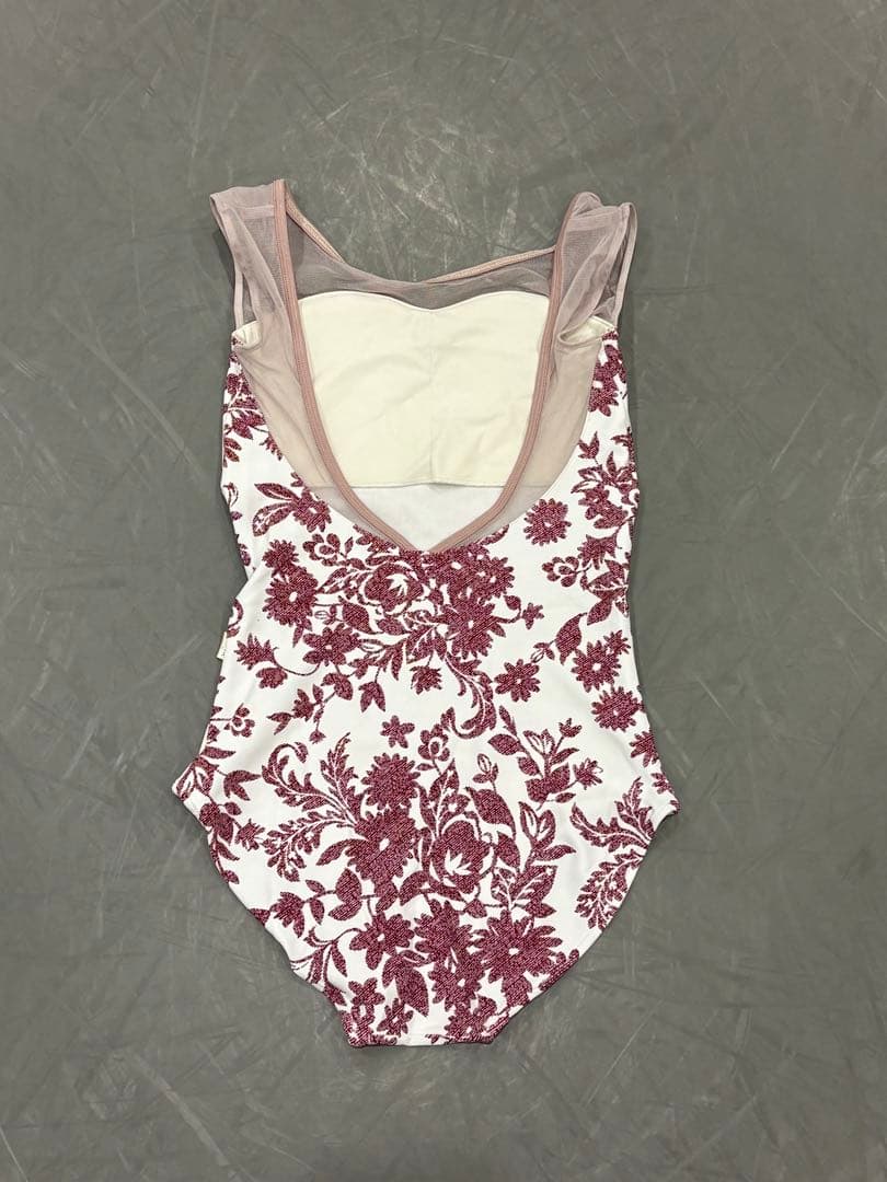 マ*チ様 unoa ウノア　花柄レオタード MSサイズ