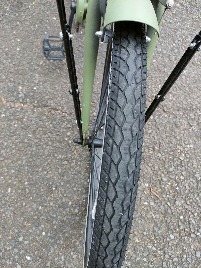 お引き取り限定 Rainbow KB 24インチ 6段ギア カゴ付き