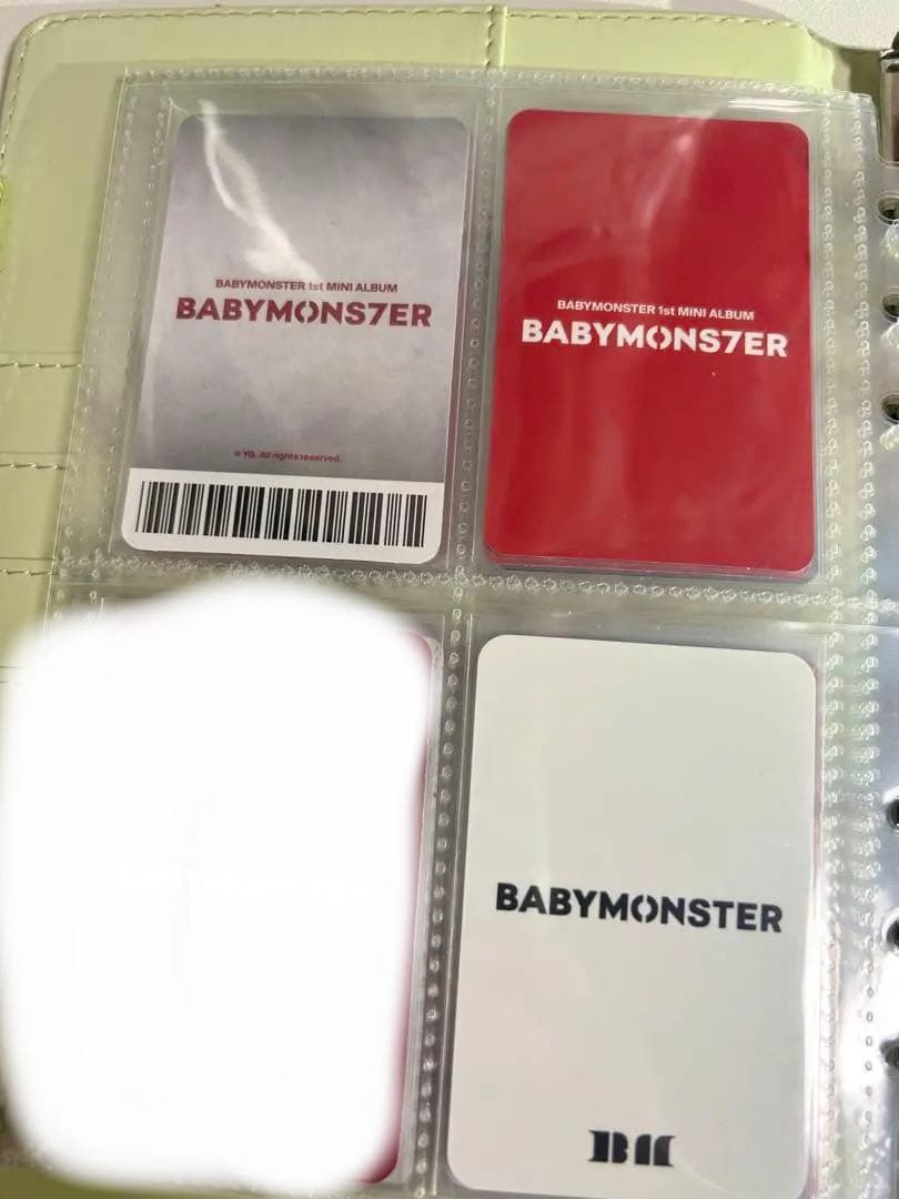 babymonster ルカ kakao オリヤン 特典 yg トレカ