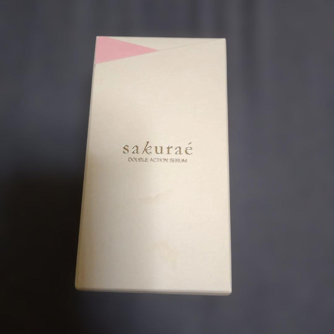 サクラエ　ダブルアクションセラム　33ml　サンプル付き