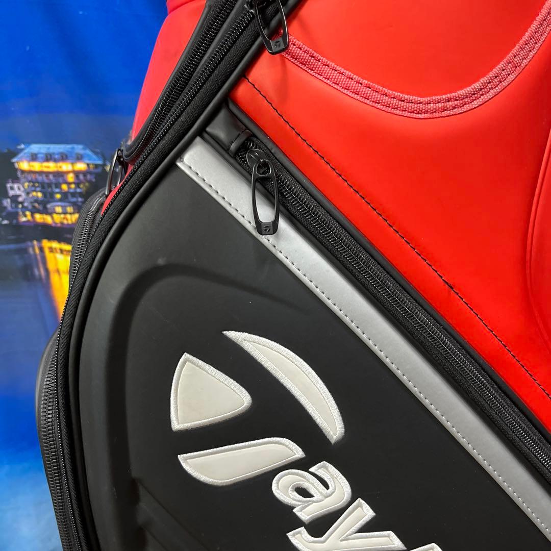 寶BW-1156 テーラーメイド キャディバッグ オレンジ/ブラック