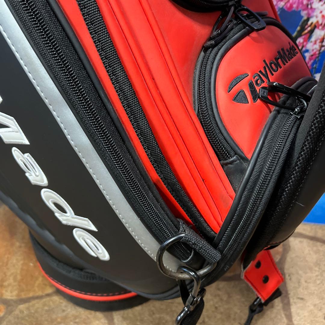 寶BW-1156 テーラーメイド キャディバッグ オレンジ/ブラック