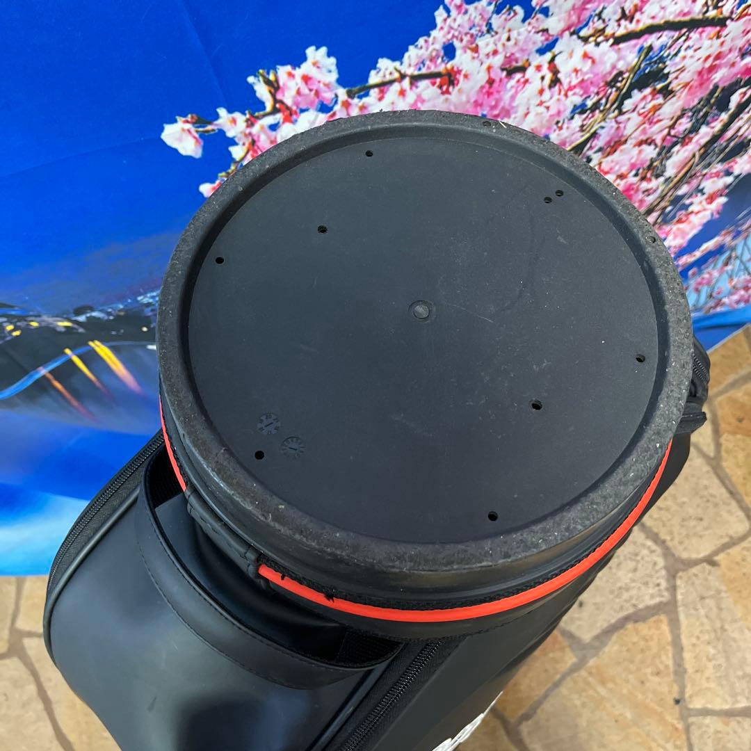 寶BW-1156 テーラーメイド キャディバッグ オレンジ/ブラック