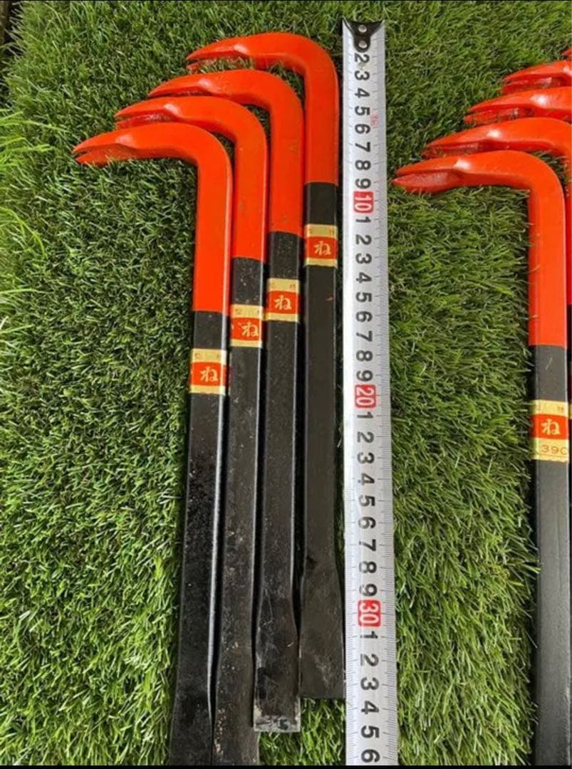 バール　9本セット　390mm×5本、330mm×4本