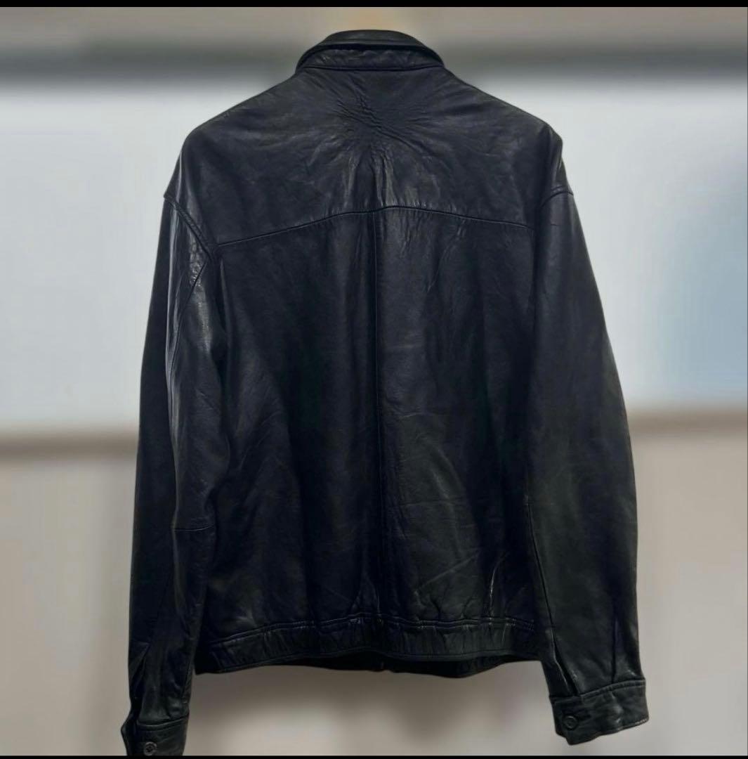 と*人様 90s Polo By Ralph Lauren レザー　スイングトッ