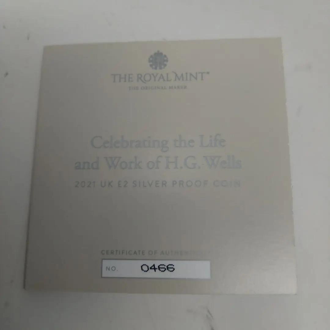 限定3135枚　最高鑑定　NGC PF70 HGウェルズ　2021 　箱説明書