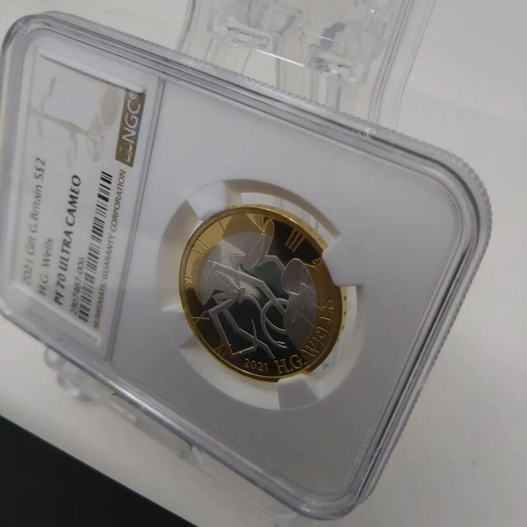 限定3135枚　最高鑑定　NGC PF70 HGウェルズ　2021 　箱説明書