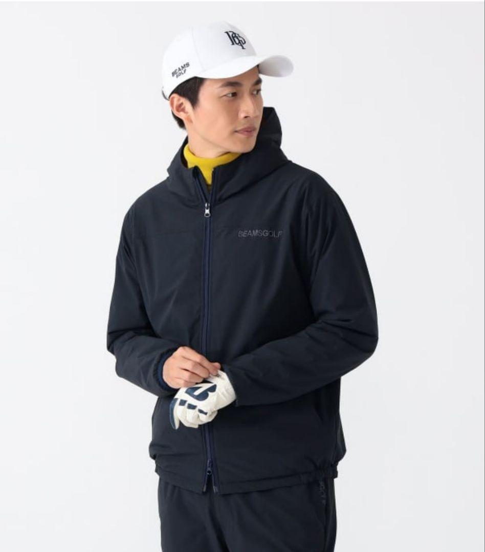 BEAMS GOLF PURPLE LABEL ジャケット Ｓサイズ、ネイビー