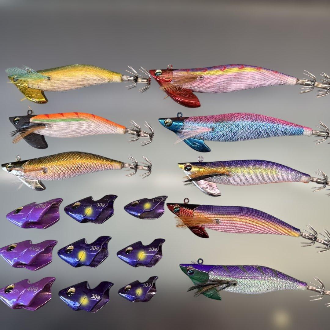 ダイワ エメラルダスボート8点セット ティップラン エギ/シンカー 仮面シンカー