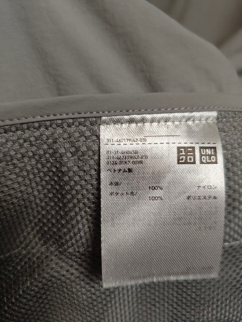 ライトウエイトパーカ　JWアンダーソン　ロジャー・フェデラー　ユニクロ2着セット