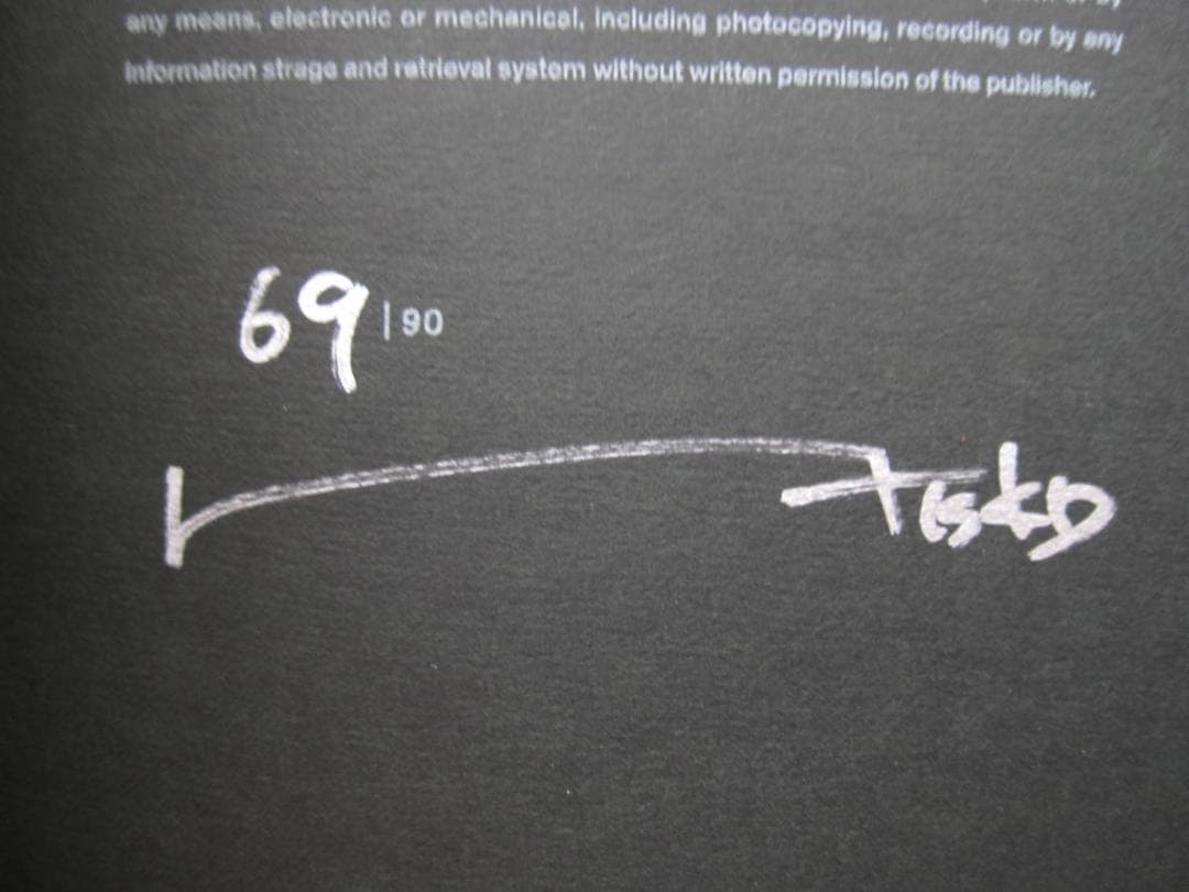 佃弘樹　4010 Night Time　HIROKI TSUKUDA　90部限定