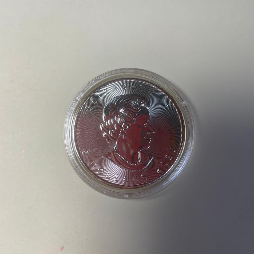 2020年 カナダ メイプルリーフ銀貨 1オンス 5ドル
