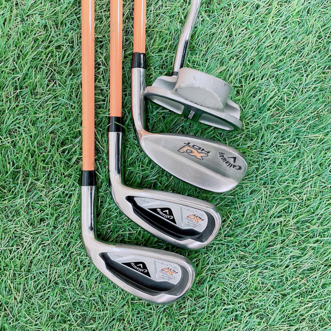 ジュニア ゴルフセット キャロウェイ入り 7本 115cm L2865
