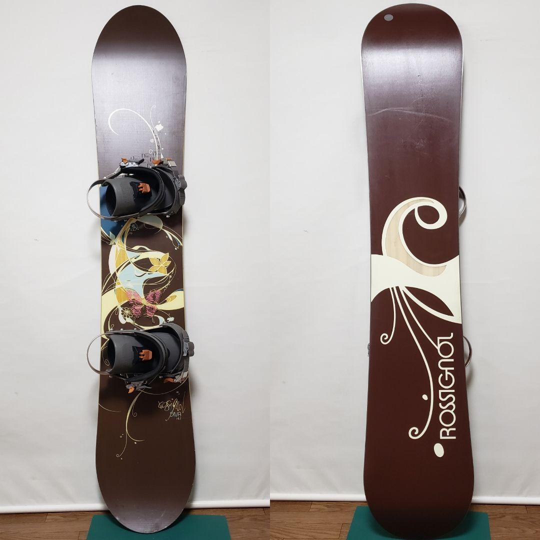 ROSSIGNOL RIDE 147cm スノーボード 3点セット