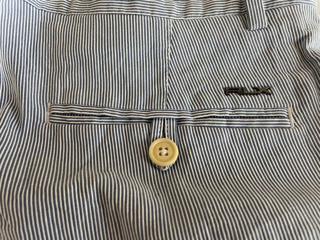 90,sRLX RALPH LAUREN ストライプ柄パンツ