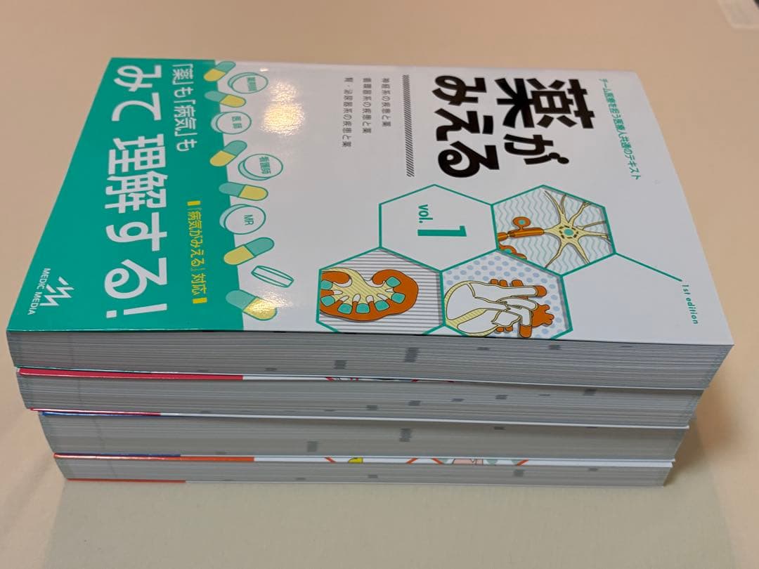 薬がみえる vol.1〜4 セット（メディックメディア）