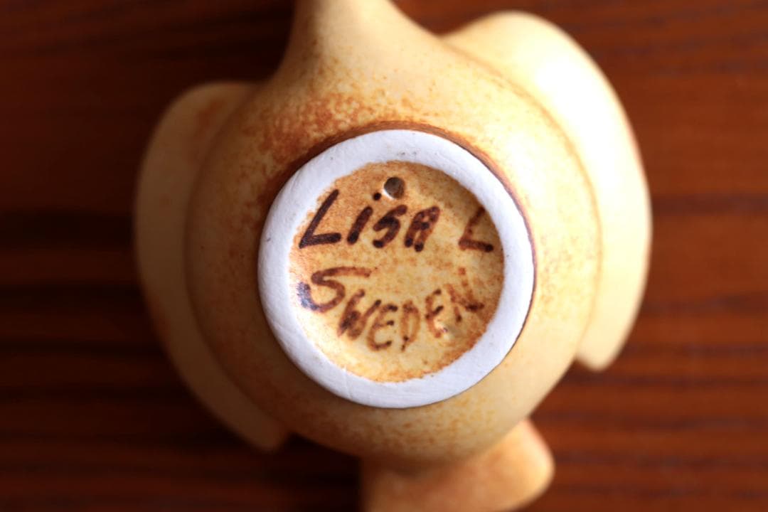 Lisa Larson リサラーソン キャンドルホルダー 鳩 62504