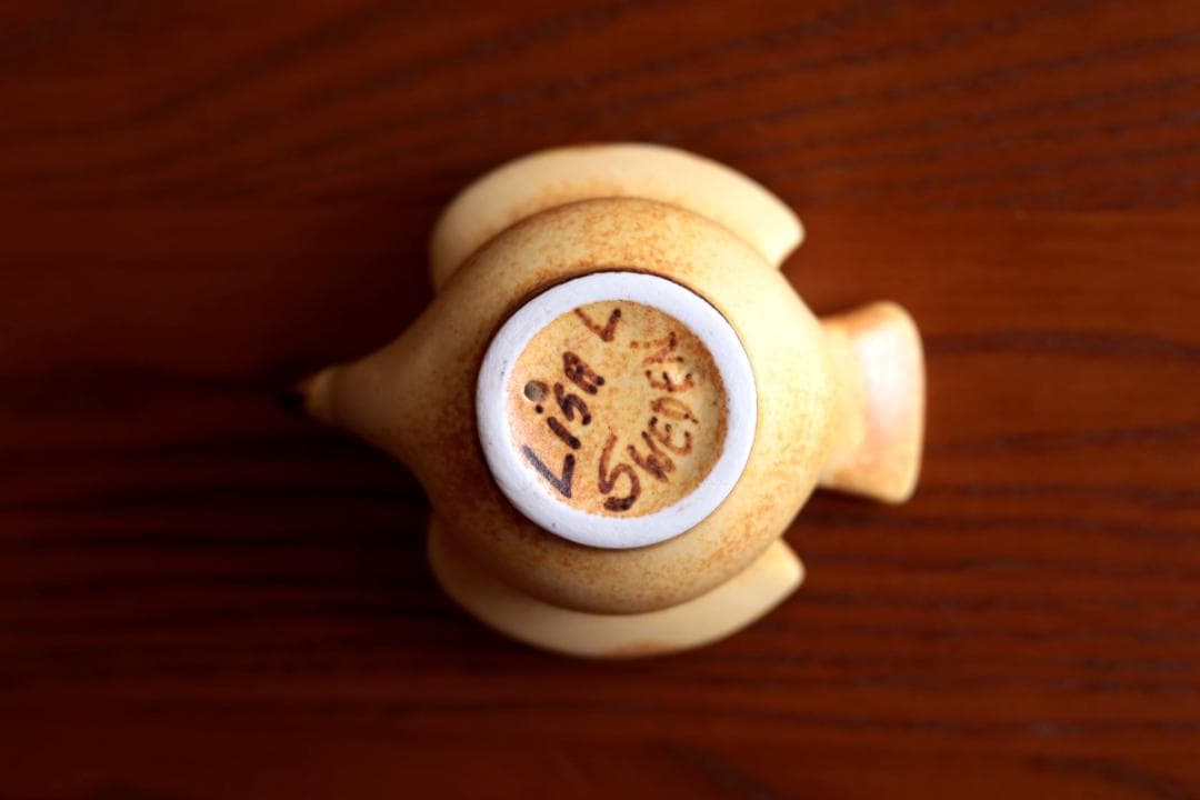 Lisa Larson リサラーソン キャンドルホルダー 鳩 62504