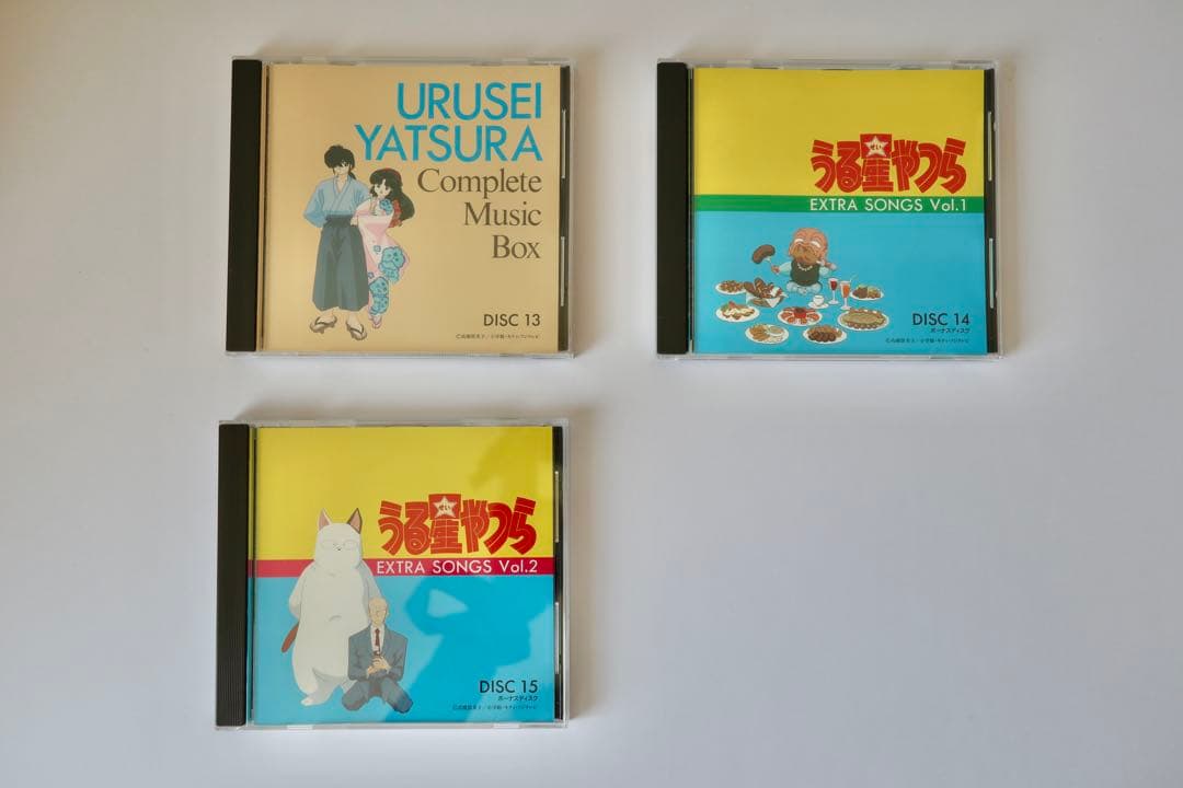 うる星やつらコンプリートミュージックボックスcomplete music box