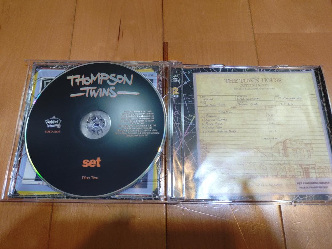 80'sUK トンプソン・ツインズ 初期作品2枚組/A Prodult of…他