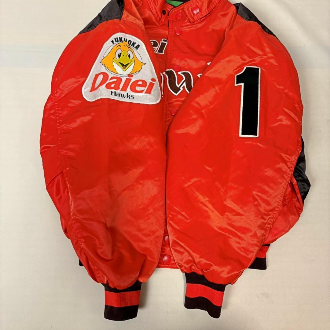 90s ローリングス 福岡ダイエーホークス ジャンパー M