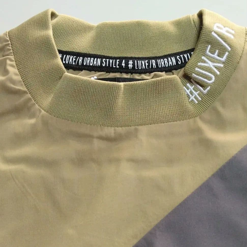 LUXE/R GOLF ストレッチ布帛プルオーバー 45933BGM