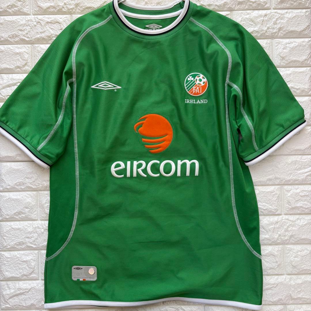 UMBRO アイルランド代表 ユニフォーム L ゲームシャツ