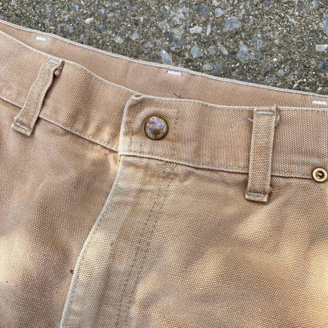 ビンテージ　カーハートダブルニー　usa製　希少100周年記念モデル　w34